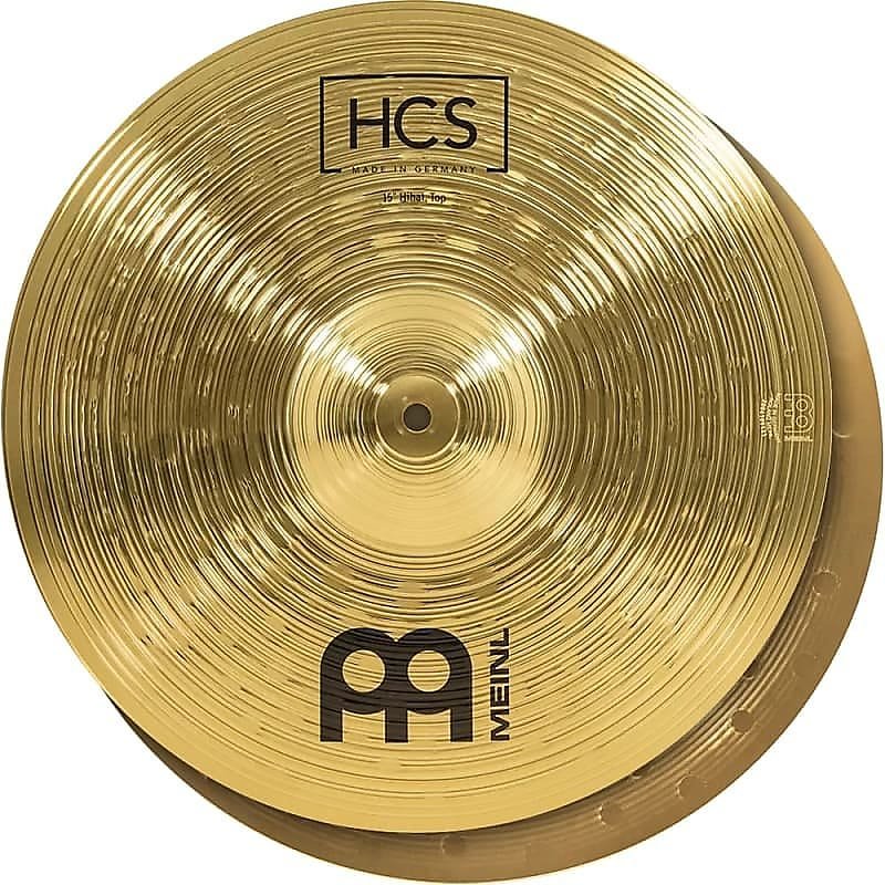 Meinl HCS15H Platillos Hi-Hat HCS de 15" (par)
